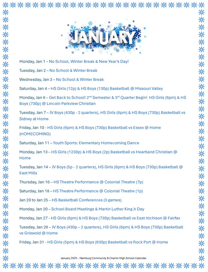 Hamburg CSD January 2025 Events